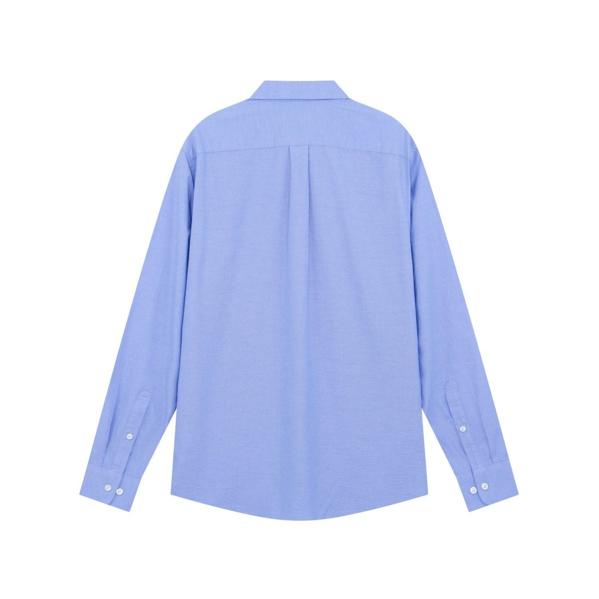 Giordano Men’s Cotton Slim Oxford Shirt with Embroidery - Premium Shirts