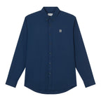 Giordano Men’s Cotton Slim Oxford Shirt with Embroidery - first_variant_option_2 Premium Shirts for Giordano