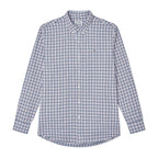 Giordano Men’s Cotton Slim Oxford Shirt with Embroidery - Premium Shirts
