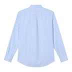 Giordano Men’s Cotton Slim Oxford Shirt with Embroidery - Premium Shirts