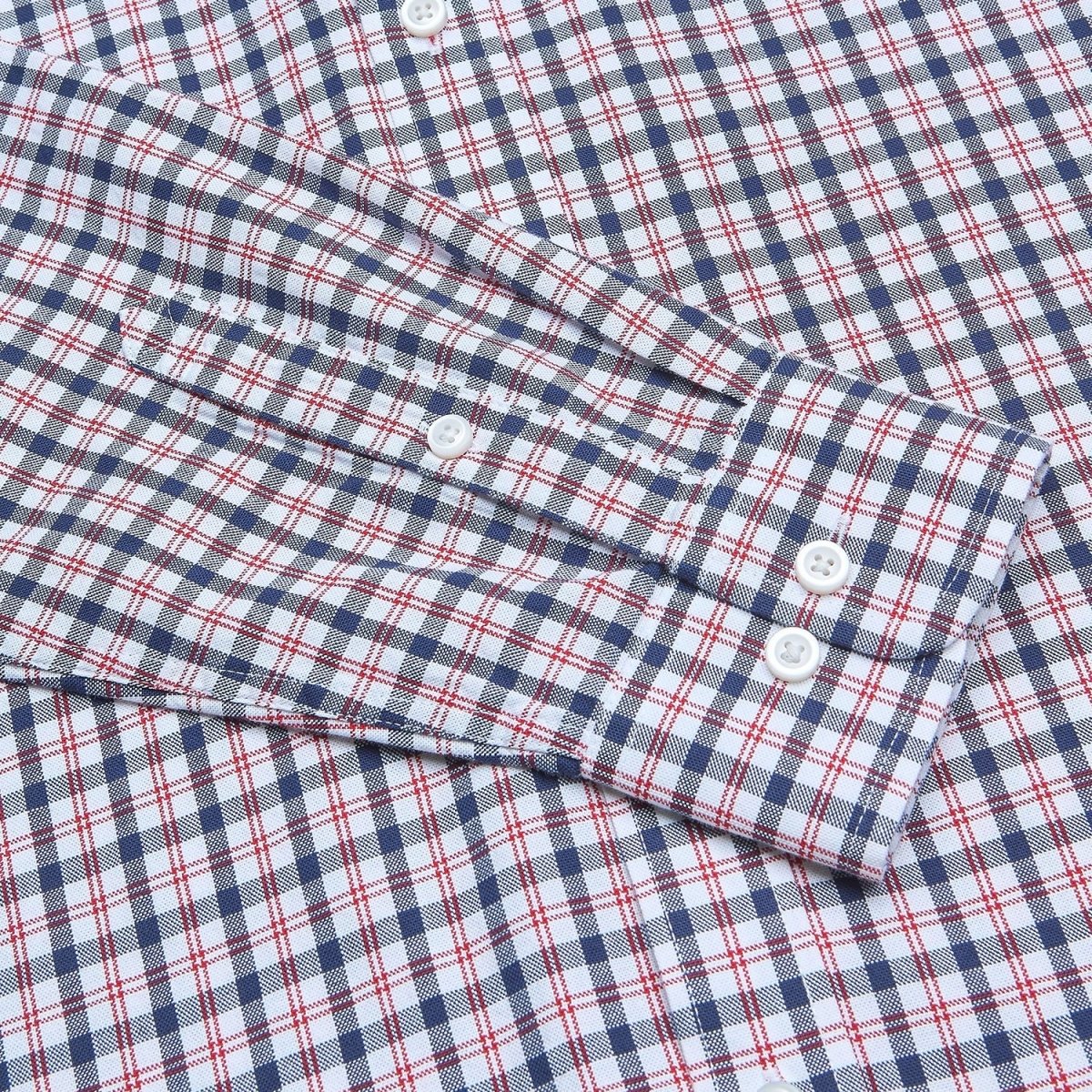 Giordano Men’s Cotton Slim Oxford Shirt with Embroidery - Premium Shirts