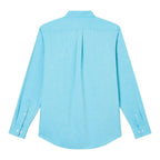 Giordano Men’s Cotton Slim Oxford Shirt with Embroidery - Premium Shirts