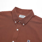 Giordano Men’s Cotton Slim Oxford Shirt with Embroidery - first_variant_option_2 Premium Shirts for Giordano