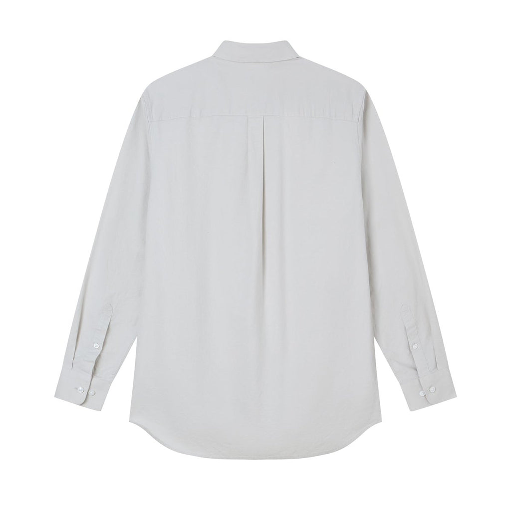 Giordano Men’s Cotton Slim Oxford Shirt with Embroidery - first_variant_option_2 Premium Shirts for Giordano