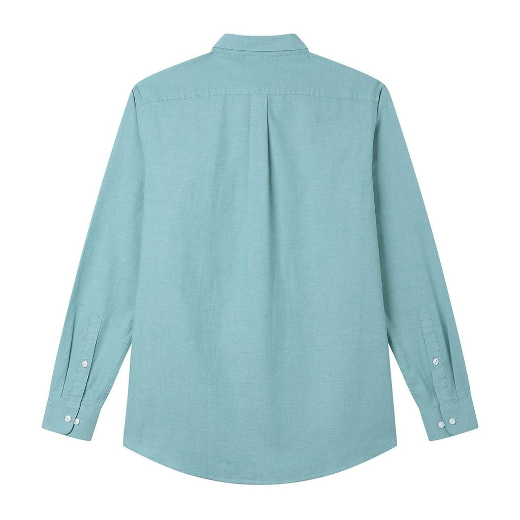 Giordano Men’s Cotton Slim Oxford Shirt with Embroidery - first_variant_option_2 Premium Shirts for Giordano