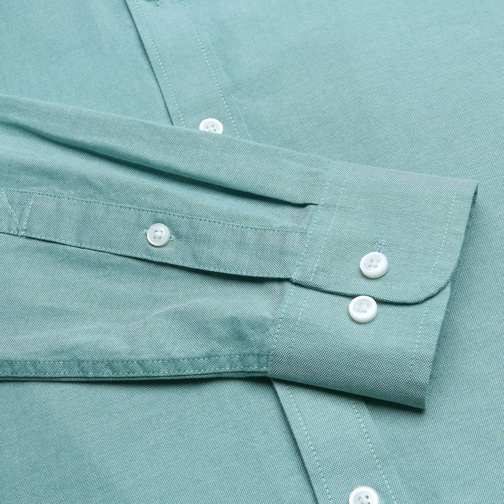 Giordano Men’s Cotton Slim Oxford Shirt with Embroidery - first_variant_option_2 Premium Shirts for Giordano