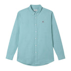 Giordano Men’s Cotton Slim Oxford Shirt with Embroidery - first_variant_option_2 Premium Shirts for Giordano