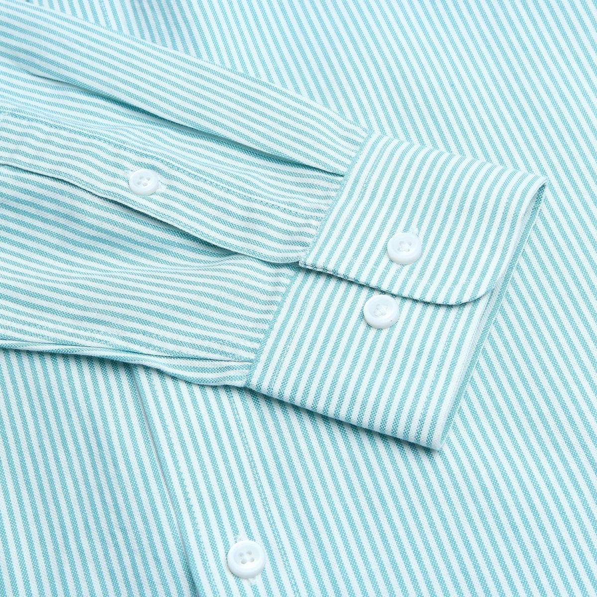 Giordano Men’s Cotton Slim Oxford Shirt with Embroidery - Premium Shirts