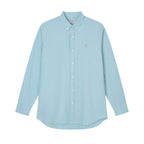 Giordano Men’s Cotton Slim Oxford Shirt with Embroidery - first_variant_option_2 Premium Shirts for Giordano
