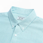 Giordano Men’s Cotton Slim Oxford Shirt with Embroidery - Premium Shirts