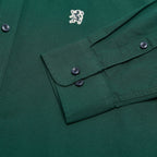 Giordano Men’s Cotton Slim Oxford Shirt with Embroidery - first_variant_option_2 Premium Shirts for Giordano