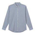 Giordano Men’s Cotton Slim Oxford Shirt with Embroidery - first_variant_option_2 Premium Shirts for Giordano