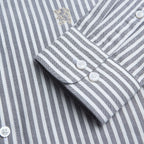 Giordano Men’s Cotton Slim Oxford Shirt with Embroidery - Premium Shirts