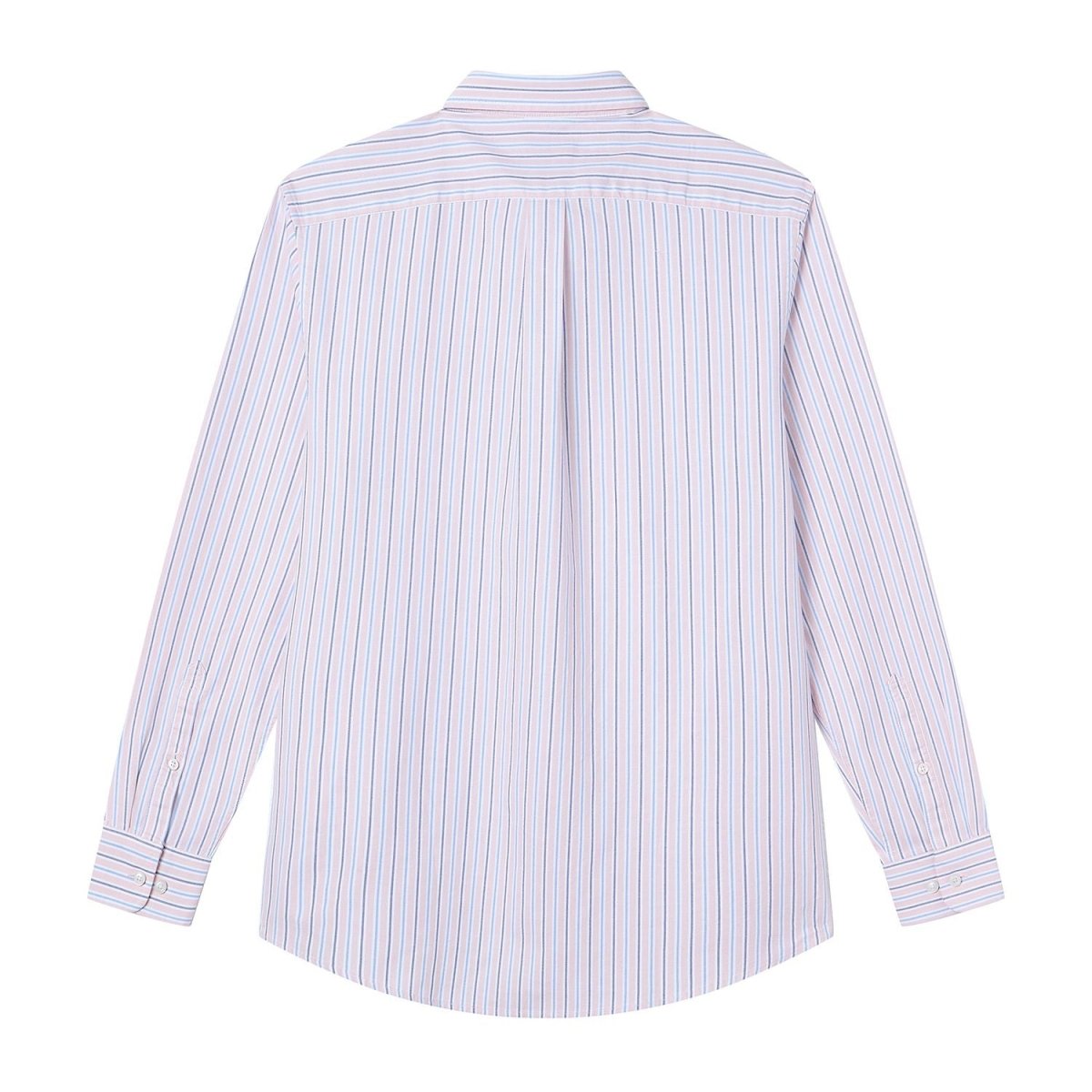 Giordano Men’s Cotton Slim Oxford Shirt with Embroidery - Premium Shirts