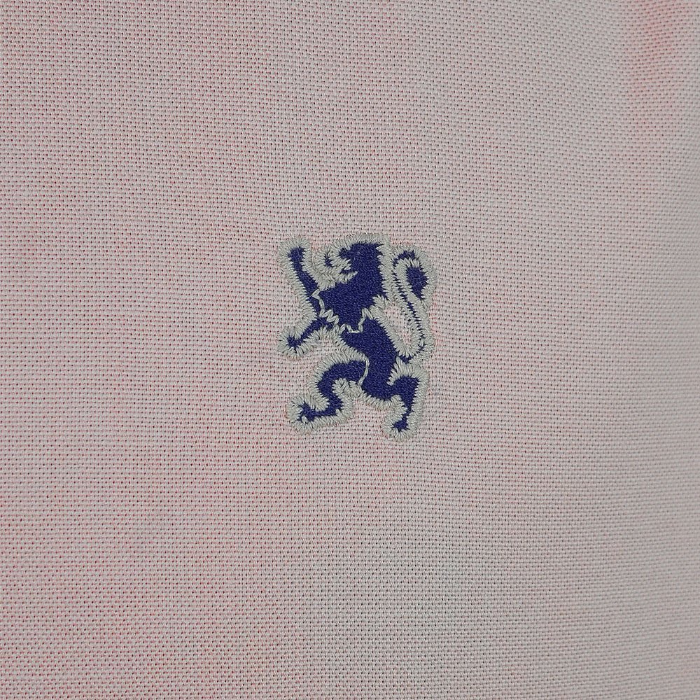 Giordano Men’s Cotton Slim Oxford Shirt with Embroidery - Premium Shirts