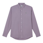 Giordano Men’s Cotton Slim Oxford Shirt with Embroidery - first_variant_option_2 Premium Shirts for Giordano