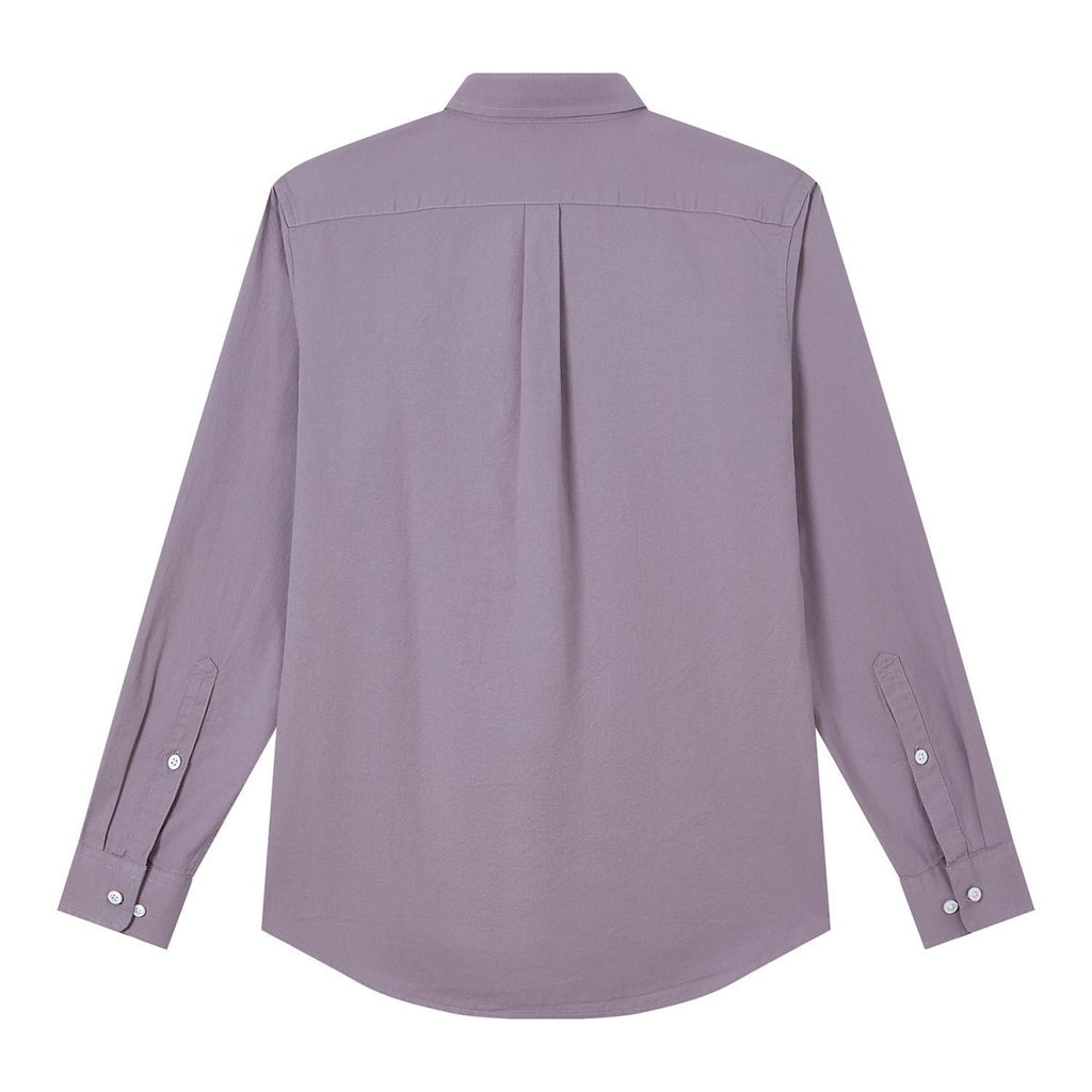 Giordano Men’s Cotton Slim Oxford Shirt with Embroidery - first_variant_option_2 Premium Shirts for Giordano