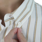 Giordano Men’s Cotton Slim Oxford Shirt with Embroidery - Premium Shirts