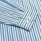 Giordano Men’s Cotton Slim Oxford Shirt with Embroidery - Premium Shirts