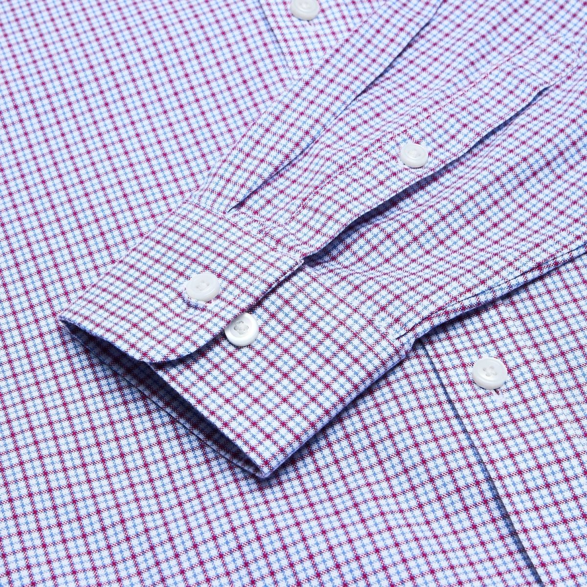 Giordano Men’s Cotton Slim Oxford Shirt with Embroidery - Premium Shirts