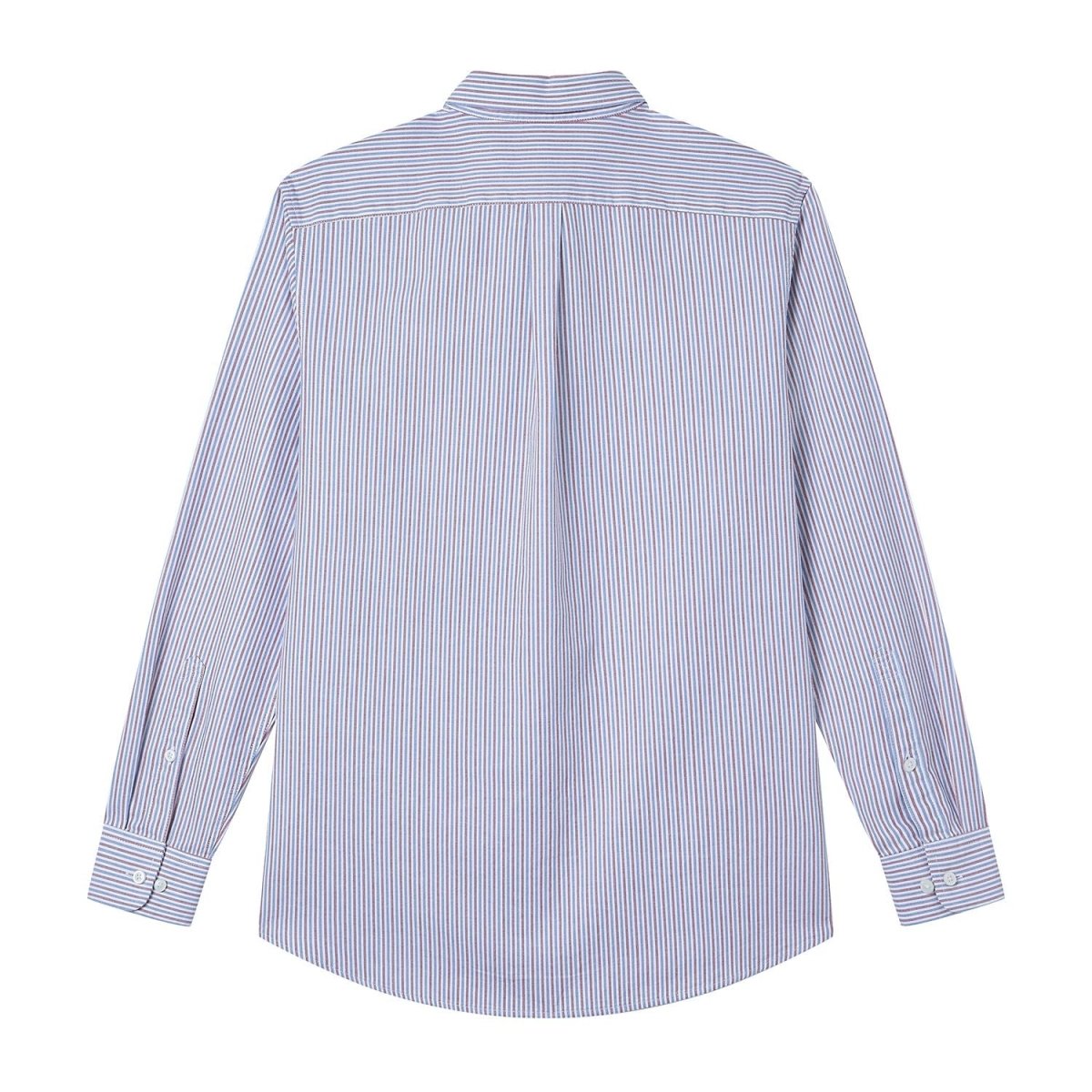 Giordano Men’s Cotton Slim Oxford Shirt with Embroidery - Premium Shirts