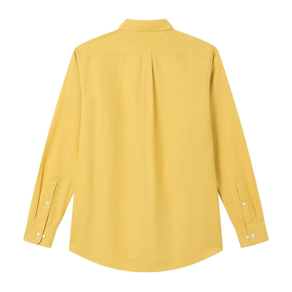 Giordano Men’s Cotton Slim Oxford Shirt with Embroidery - first_variant_option_2 Premium Shirts for Giordano