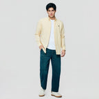 Giordano Men’s Cotton Slim Oxford Shirt with Embroidery - first_variant_option_2 Premium Shirts for Giordano