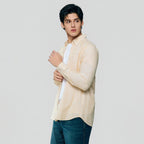 Giordano Men’s Cotton Slim Oxford Shirt with Embroidery - first_variant_option_2 Premium Shirts for Giordano