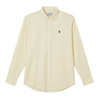 Giordano Men’s Cotton Slim Oxford Shirt with Embroidery - first_variant_option_2 Premium Shirts for Giordano