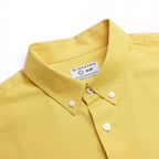 Giordano Men’s Cotton Slim Oxford Shirt with Embroidery - first_variant_option_2 Premium Shirts for Giordano