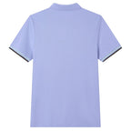 Giordano Men’s Cotton Slim Performance Polo with Small Lion Embroidery - Premium Polo