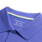 Giordano Men’s Cotton Slim Performance Polo with Small Lion Embroidery - Premium Polo