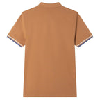 Giordano Men’s Cotton Slim Performance Polo with Small Lion Embroidery - Premium Polo