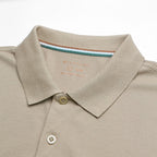 Giordano Men’s Cotton Slim Performance Polo with Small Lion Embroidery - Premium Polo