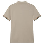 Giordano Men’s Cotton Slim Performance Polo with Small Lion Embroidery - Premium Polo