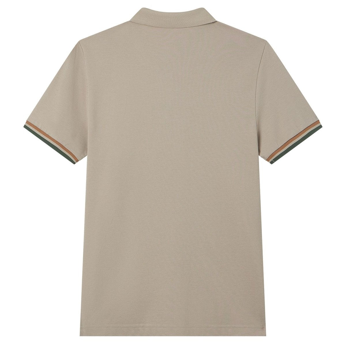 Giordano Men’s Cotton Slim Performance Polo with Small Lion Embroidery - Premium Polo