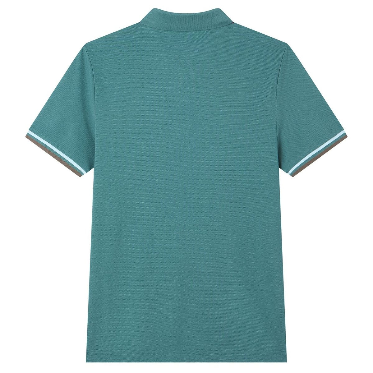 Giordano Men’s Cotton Slim Performance Polo with Small Lion Embroidery - Premium Polo