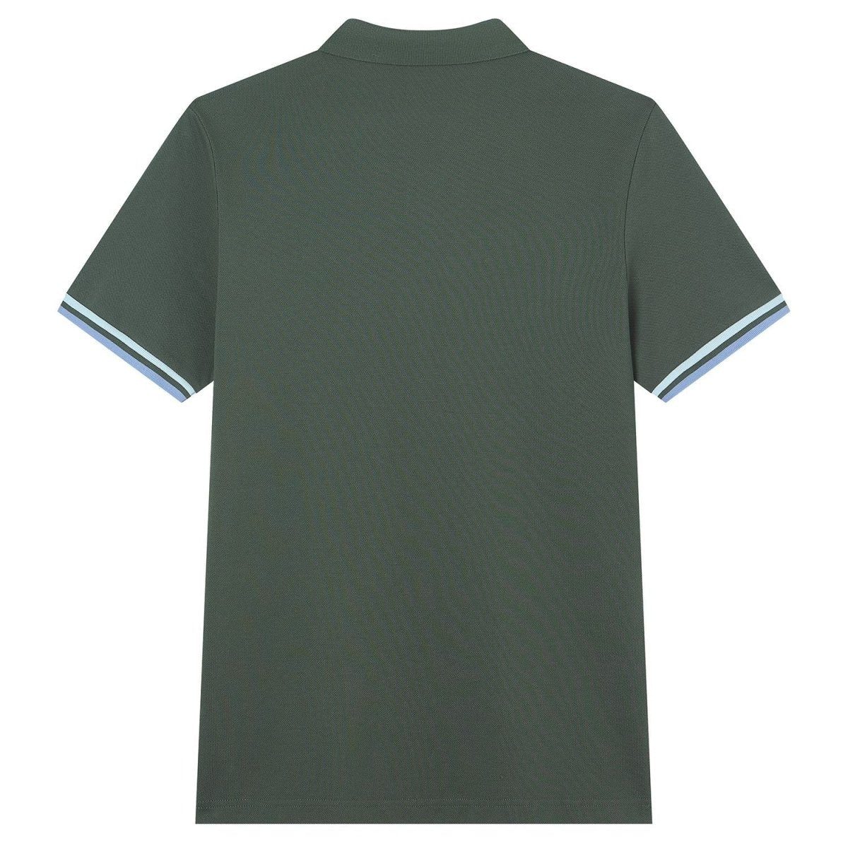 Giordano Men’s Cotton Slim Performance Polo with Small Lion Embroidery - Premium Polo