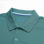 Giordano Men’s Cotton Slim Performance Polo with Small Lion Embroidery - Premium Polo