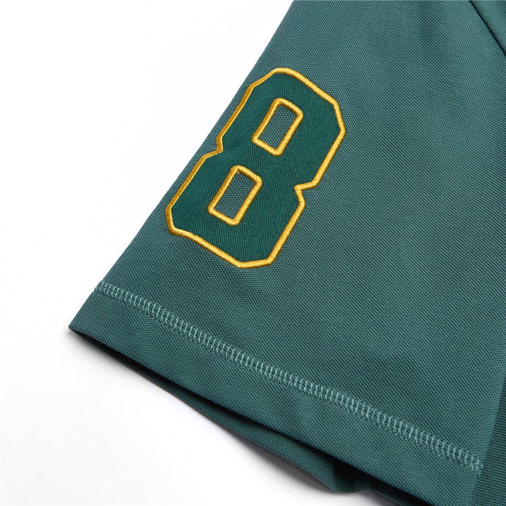 Giordano Men’s Cotton Slim Pique Polo with Napoleon Embroidery - first_variant_option_2 Premium Polo for Giordano