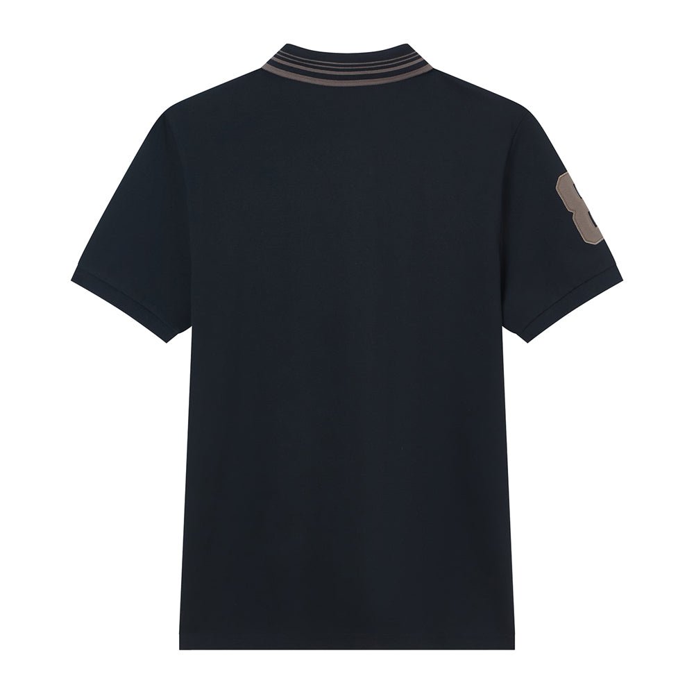 Giordano Men’s Cotton Slim Polo with 3D Lion Embroidery - first_variant_option_2 Premium Polo for Giordano