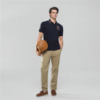 Giordano Men’s Cotton Slim Polo with 3D Lion Embroidery - first_variant_option_2 Premium Polo for Giordano