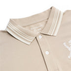 Giordano Men’s Cotton Slim Polo with 3D Lion Embroidery - first_variant_option_2 Premium Polo for Giordano