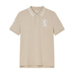 Giordano Men’s Cotton Slim Polo with 3D Lion Embroidery - first_variant_option_2 Premium Polo for Giordano