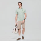 Giordano Men’s Cotton Slim Polo with 3D Lion Embroidery - first_variant_option_2 Premium Polo for Giordano