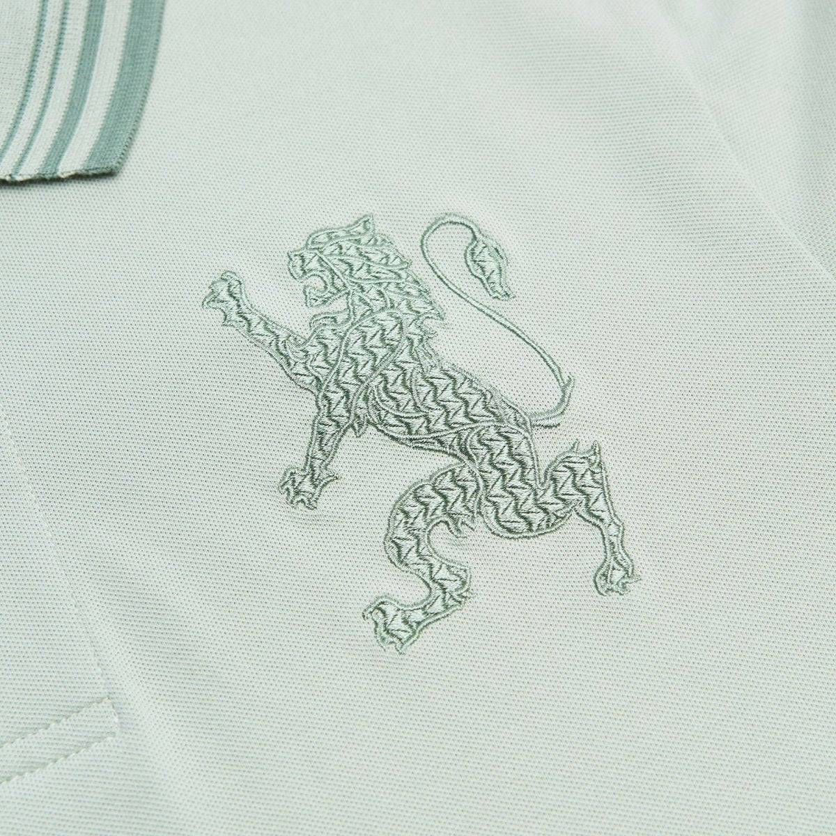 Giordano Men’s Cotton Slim Polo with 3D Lion Embroidery - first_variant_option_2 Premium Polo for Giordano