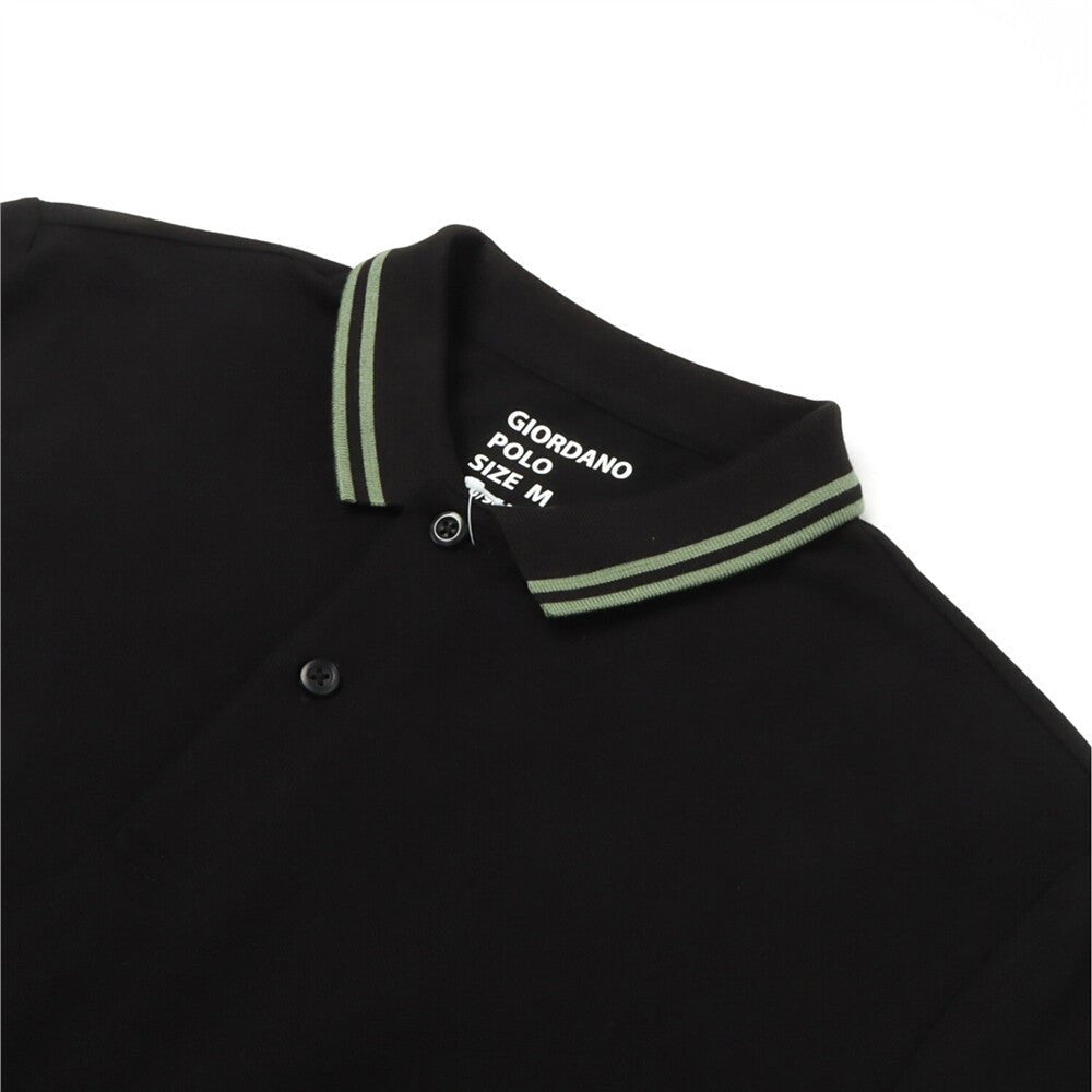 Giordano Men's Cotton Solid Polo - Premium Polo