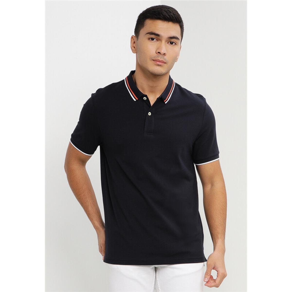 Giordano Men's Cotton Solid Polo - Premium Polo