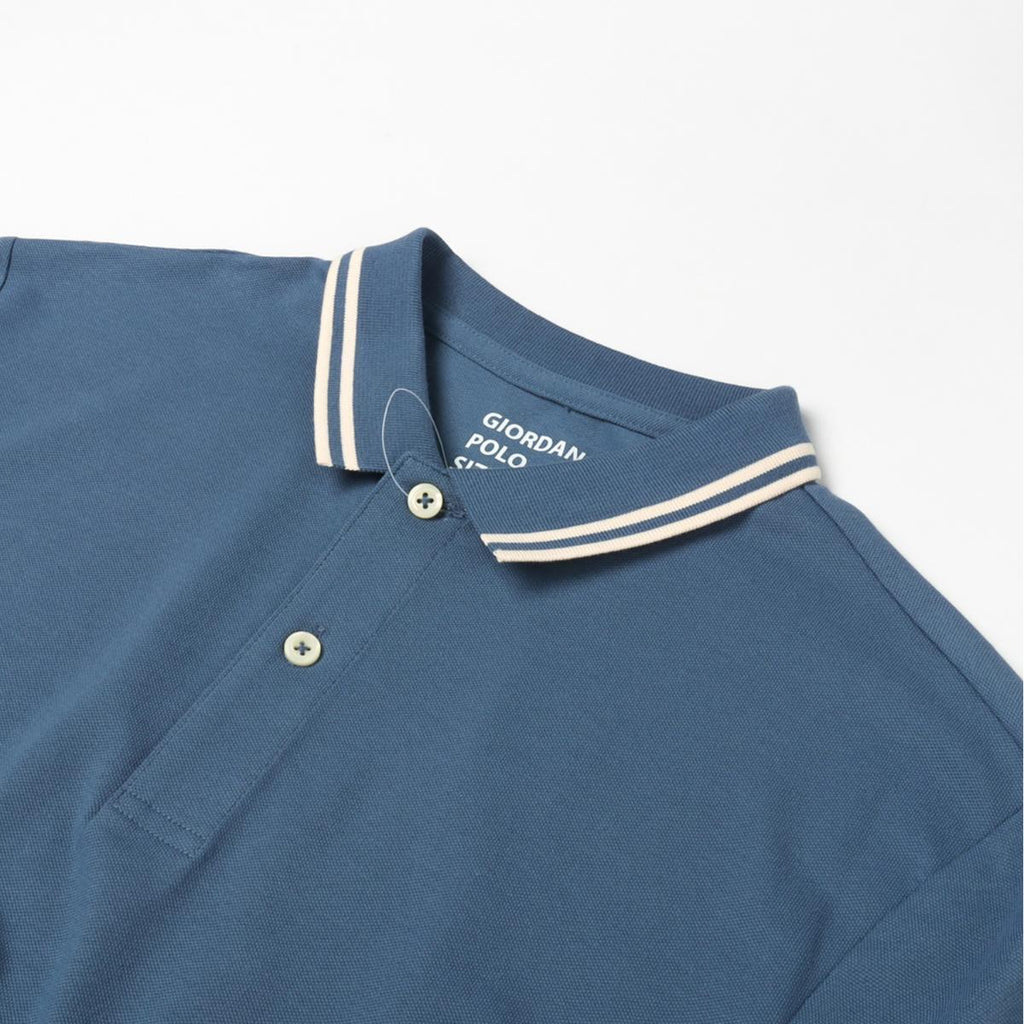Giordano Men's Cotton Solid Polo - Premium Polo