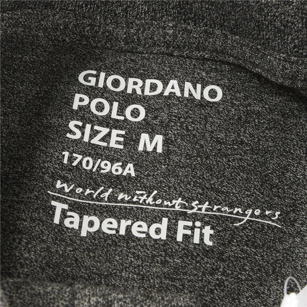 Giordano Men's Cotton Solid Polo - Premium Polo